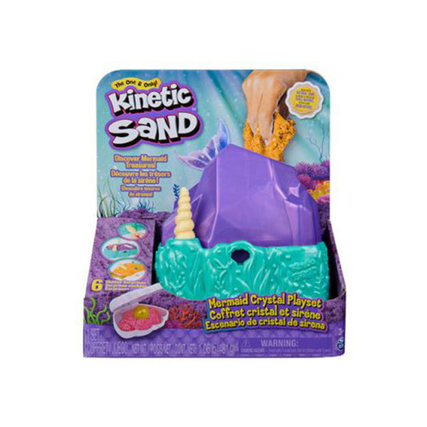 Kinetic Sand Mermaid Crystal Playset