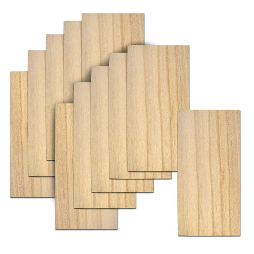 Hobby Paulownia Wood Sheet Pack 11pcs