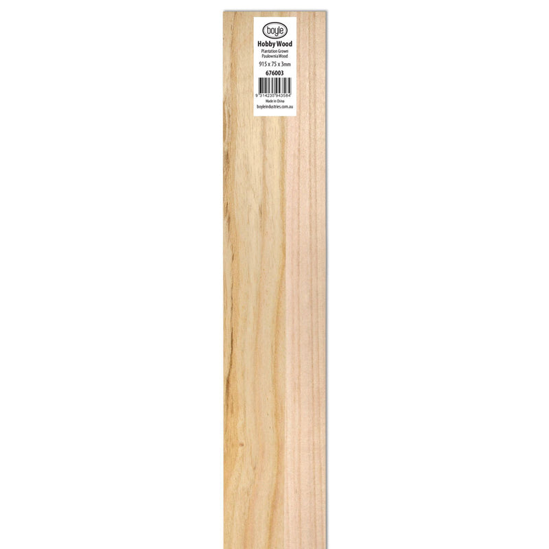 Hobby Wood Premium Paulownia Wood Sheet