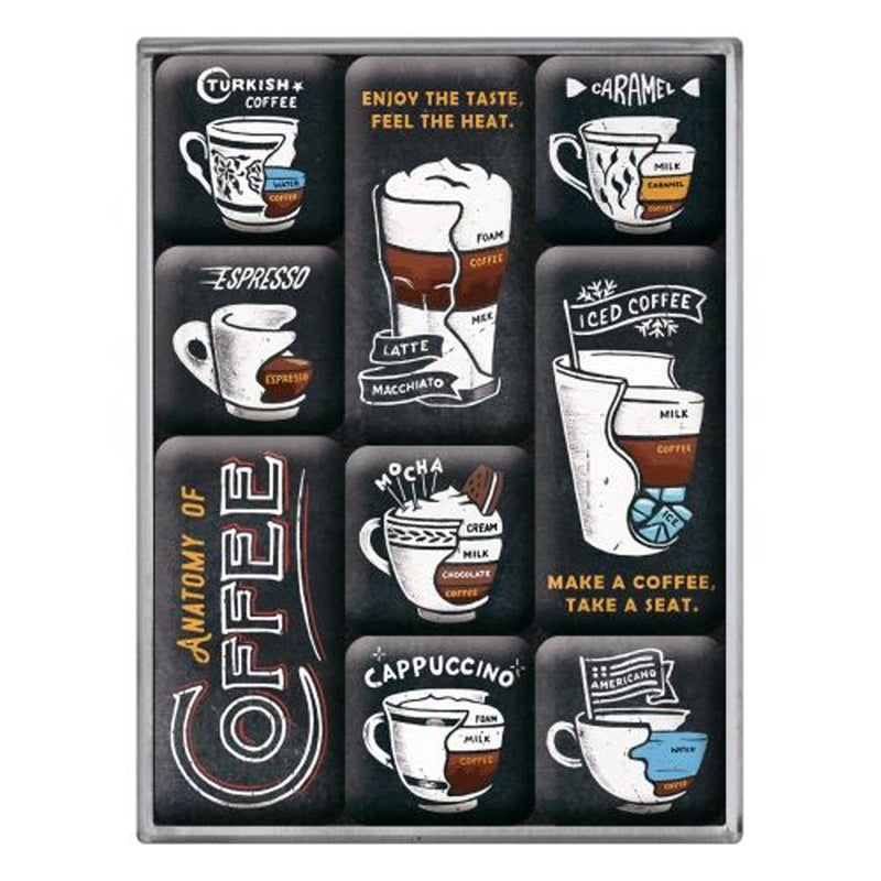 Nostalgic-Art 9-Piece Magnet Set