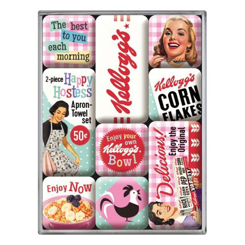 Nostalgic-Art 9-Piece Magnet Set