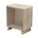 Wooden DIY Craft TV Money Box