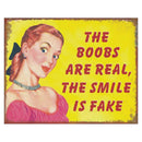 Placa de metal coiote