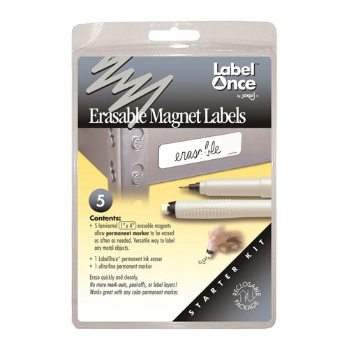 Erasable Magnet Labels