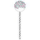 Cakepop Black-Dotted Sticks 15cm 24pk (Red)