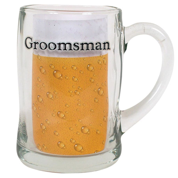 Etched Groomsman Mug 400mL (Black)