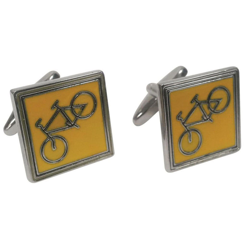 Bicycle Button Cufflinks