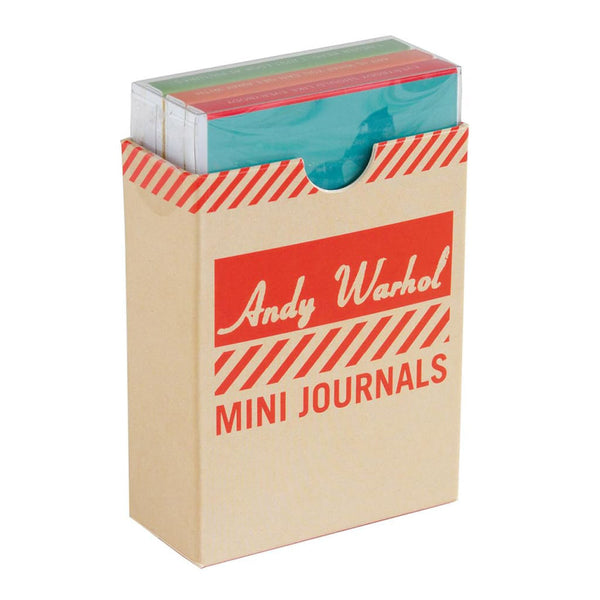 Andy Warhol Philosophy Mini Journal Set