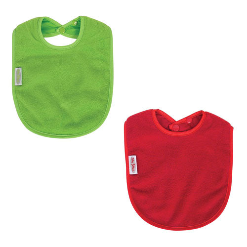 Silly Billyz Fleece Plain Large Bib