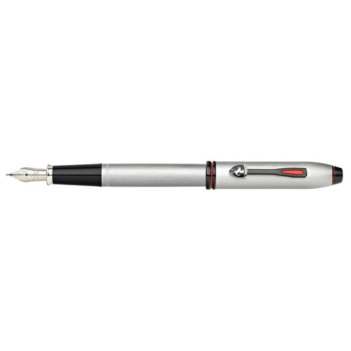 Ferrari Townsend Brushed Platinum Fountain Pen