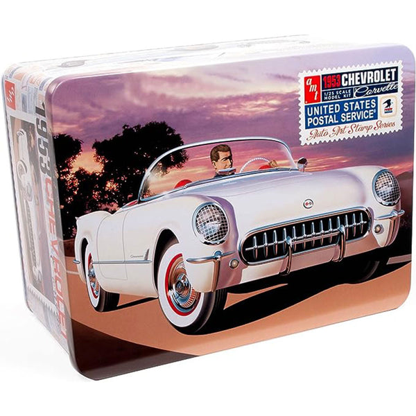 1953 Chevy Corvette USPS Stamp Series Plastic Kit 1:25 Scale