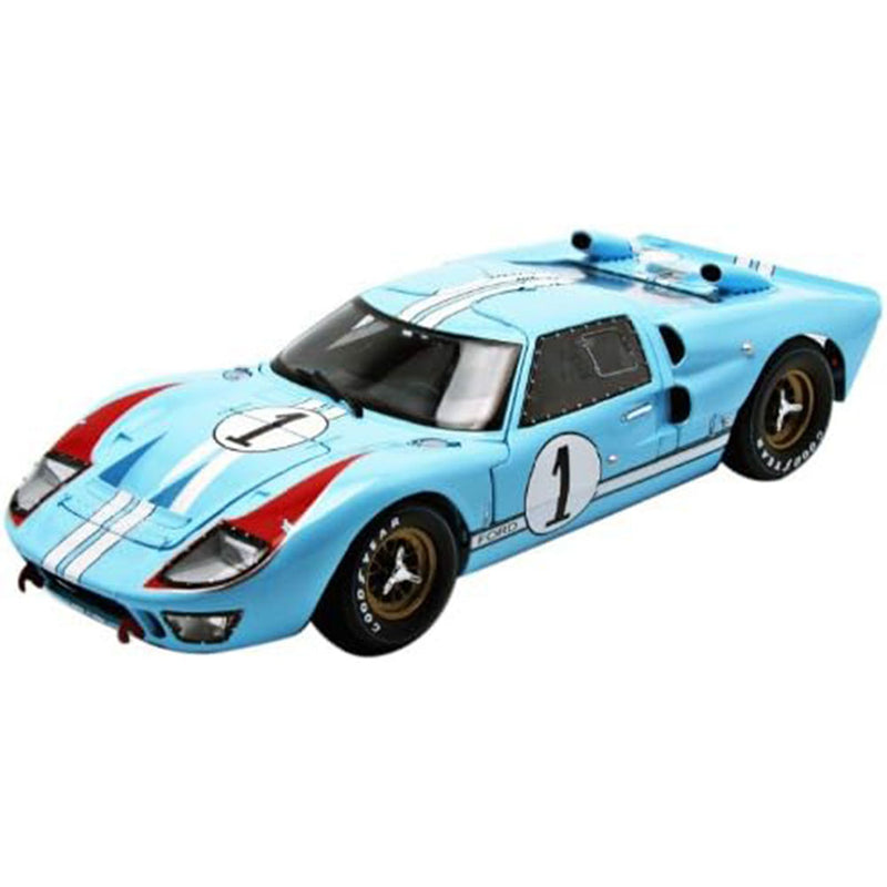  Coche modelo Ford GT40 MK11, ganador de LeMans 1966, escala 1:18