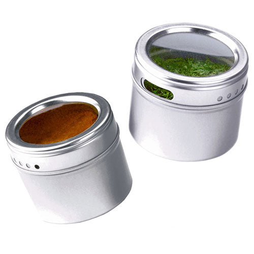 Appetito Magnetic Spice Cans with Window (1pc Random)