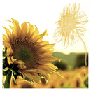 Papel+Projetar guardanapos de almoço com estampa de flores