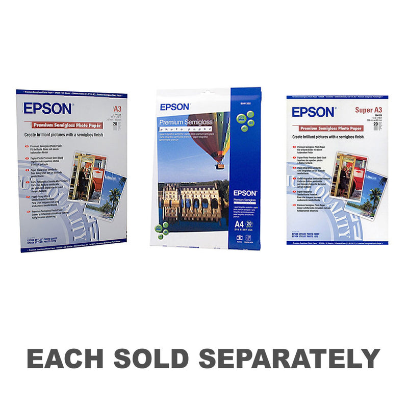 Epson Semi-Gloss Photo Paper 20pc