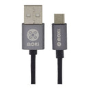 Moki Braided Micro-USB SynCharge Cable (Black)