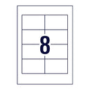 Avery L7418 Badge Refill 8Up 25pk