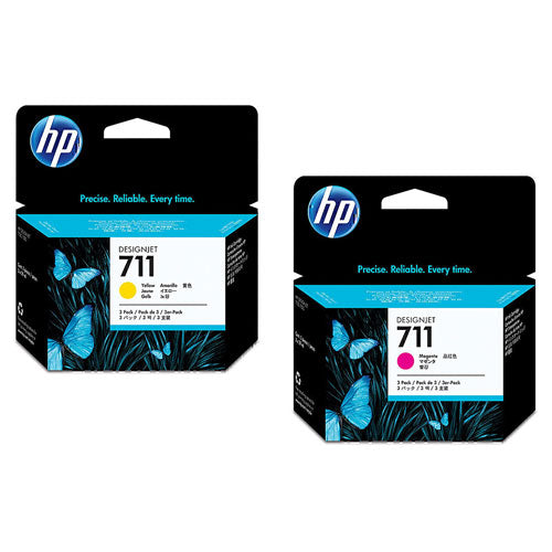 HP 711 Ink Cartridge 29mL 3pk