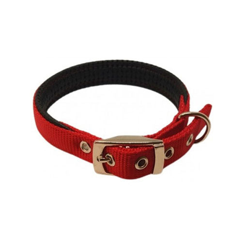 Nylon Padded Collar (Red)