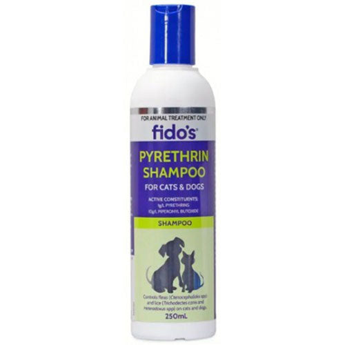 Fido Pet Dog & Cats Pyrethrin Shampoo