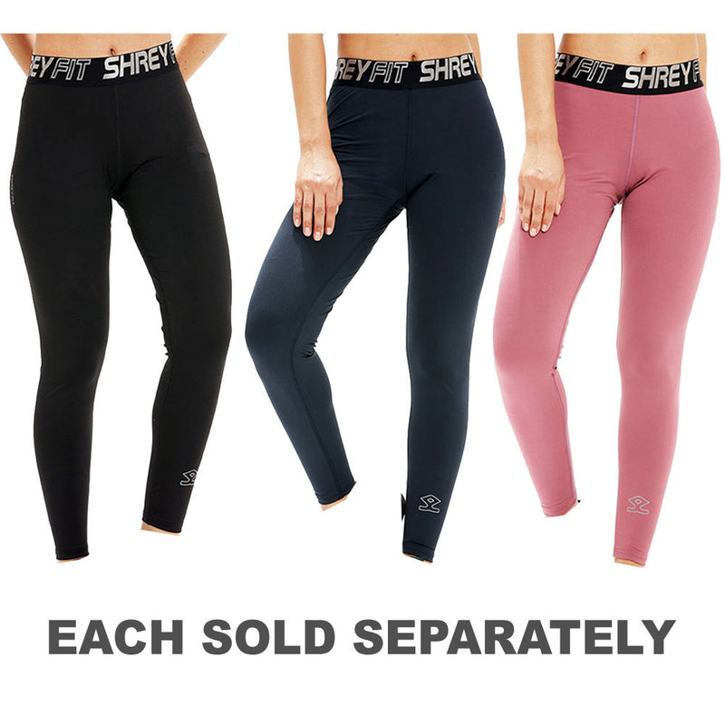 Shrey Womens Snug Leggings (Extra Small)