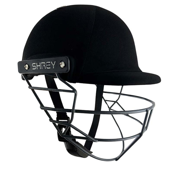 Shrey Junior Performance Wicket Keeping Helmet 2.0 (Steel Black)