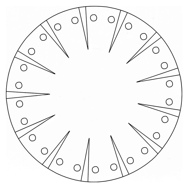 Cardboard Weaving Base 10pk