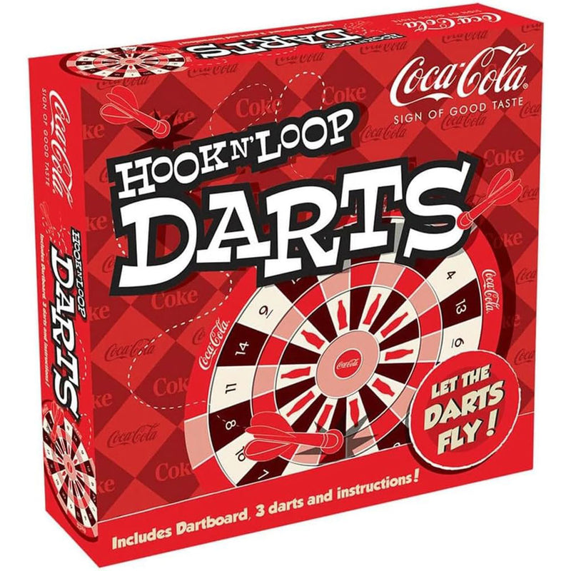 Coca Cola Hook & Loop Darts Game