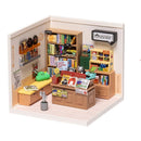 Superstore de plástico DIY em miniatura