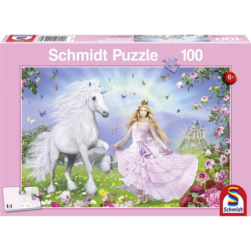 Schmidt The Unicorn Princess Puzzle 100pcs