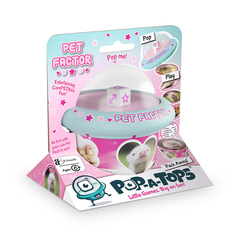 Pop-A-Tops: Pet Factor Game