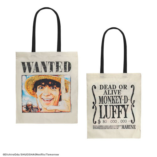 One Piece 2023 Wanted Luffy Tote Bag
