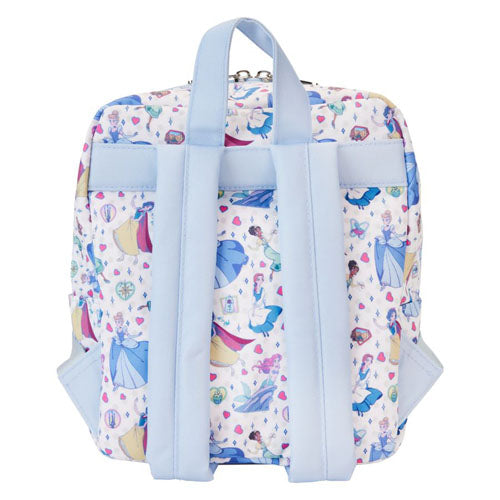 Princess Manga Style All-over-print Nylon Mini Backpack