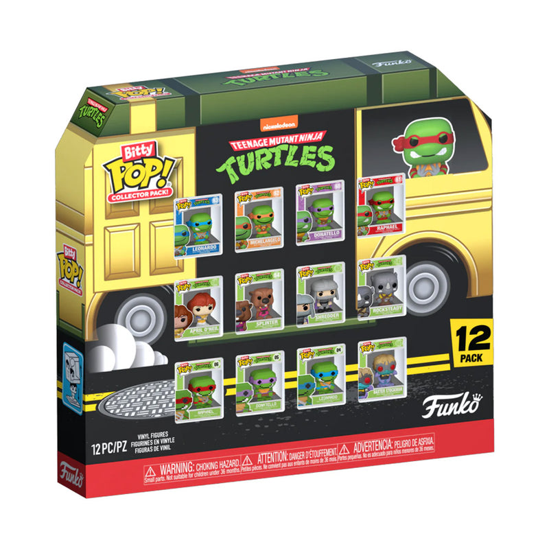 TMNT Party Wagon US Bitty Pop! 12-Pack