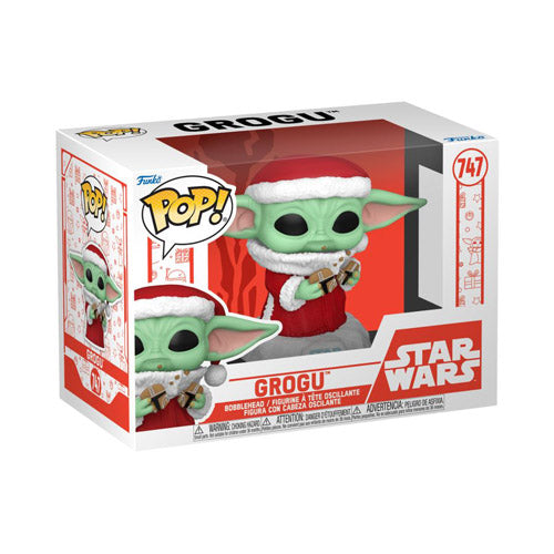 Star Wars: The Mandolorian Grogu Holiday Pop! Vinyl