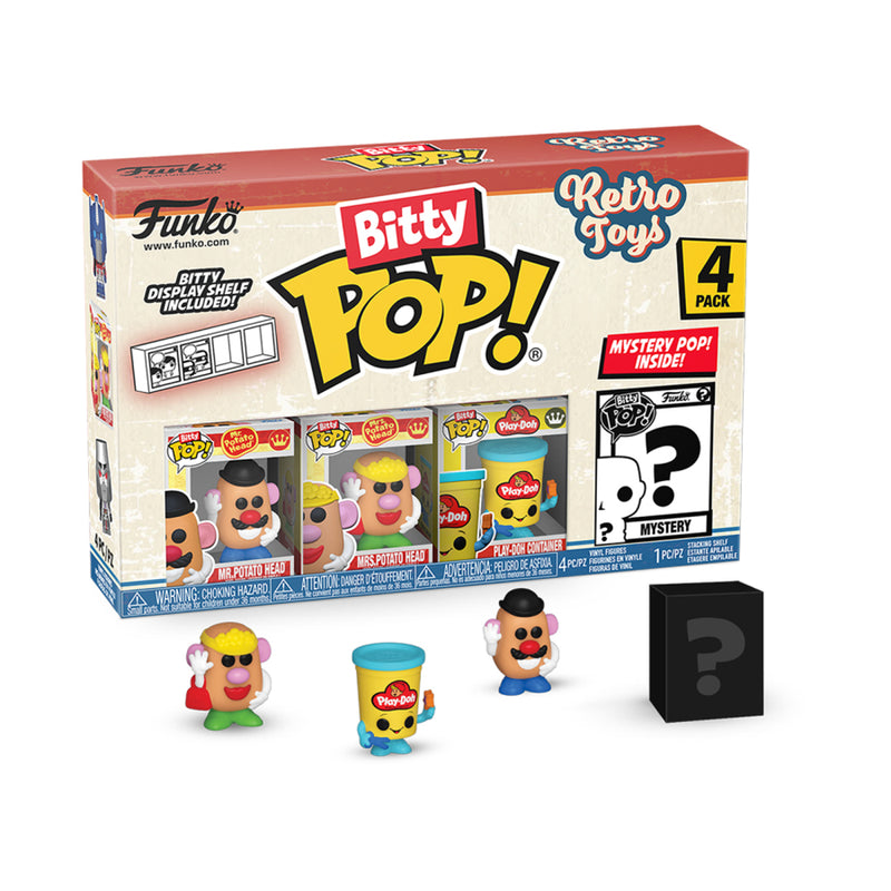 Retro Toys Mr. Potato Head Bitty Pop! 4-Pack