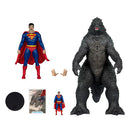 Justice League Monsterverse: Superman Vs Godzilla Figure 2pk