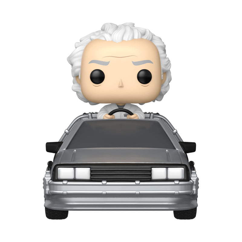 Back to the Future Doc with Time Machine Pop! Vinyl Ride