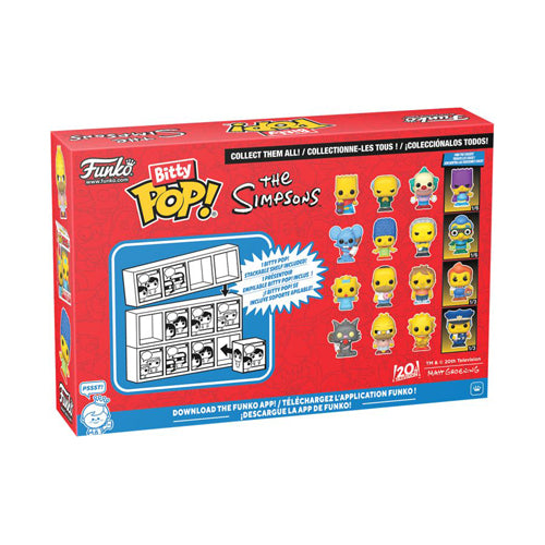 The Simpsons Bart Bitty Pop! 4-Pack