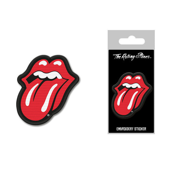 The Rolling Stones Tongue Embroidery Iron-On Patch