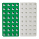 Plus-Plus BIG Baseplate (White & Green)