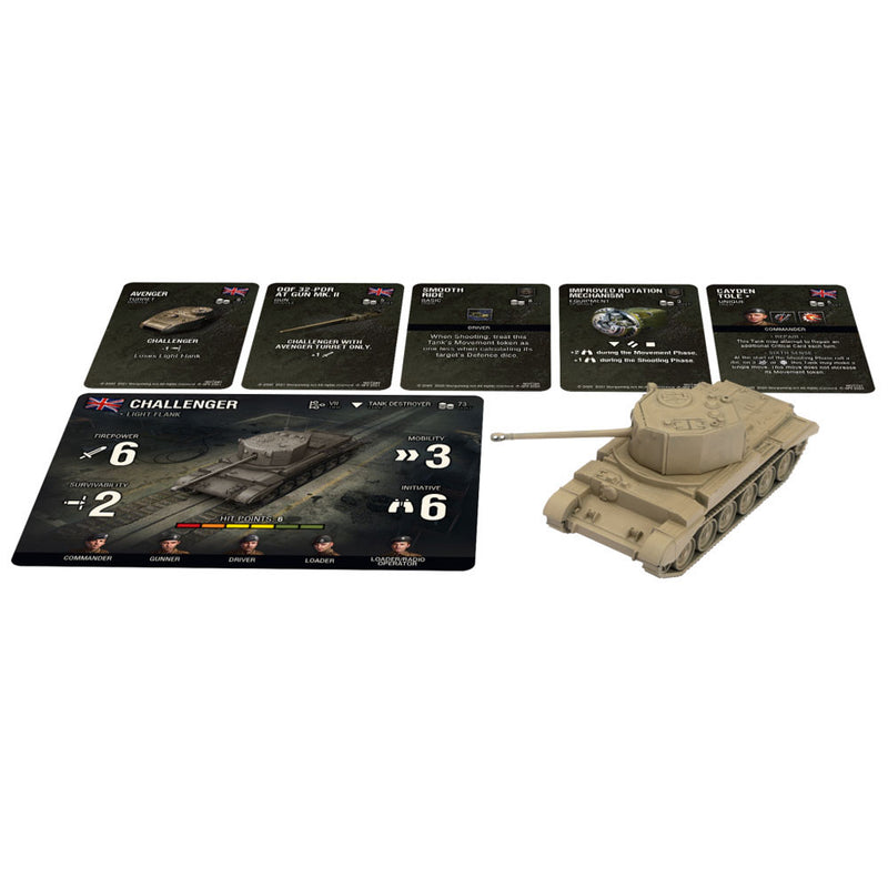 World of Tanks Miniatures Game Wave 7 British Challenger