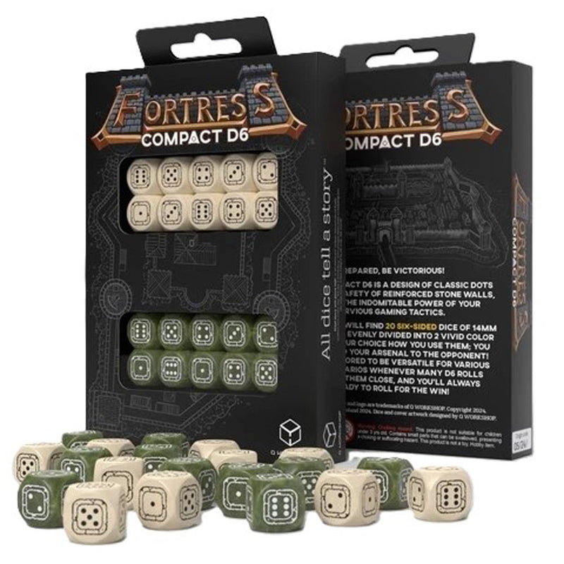 Q workshop fortress compact d6 conjunto