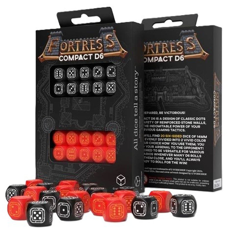 Q workshop fortress compact d6 conjunto