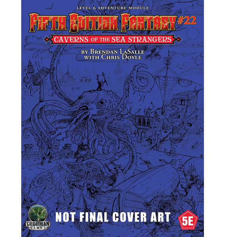 Fifth Edition Fantasy 22 Caverns of the Sea Strangers