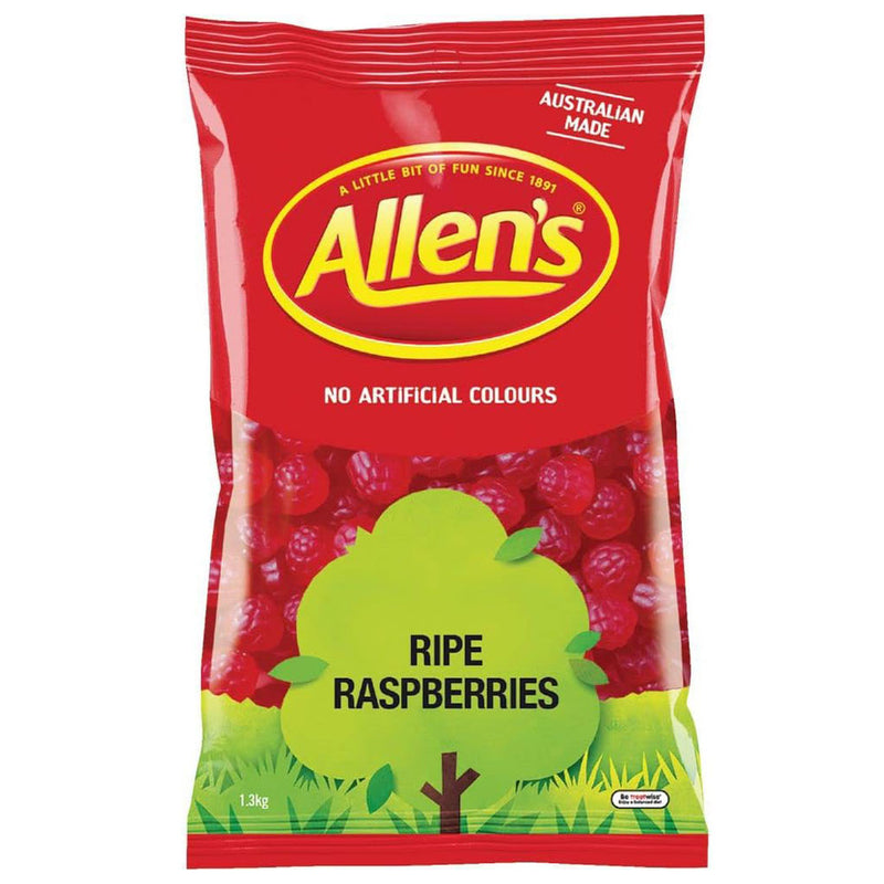 Allens Rasberries maduras