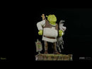 Statue de luxe Shrek, âne et bonhomme en pain d'épice à l'échelle 1:10