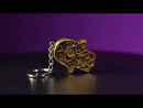 Bênçãos da sorte Hamsa Keychain