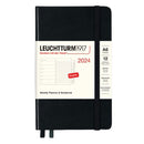 2024 A6 Week Pocket Planner & Notebook com livreto