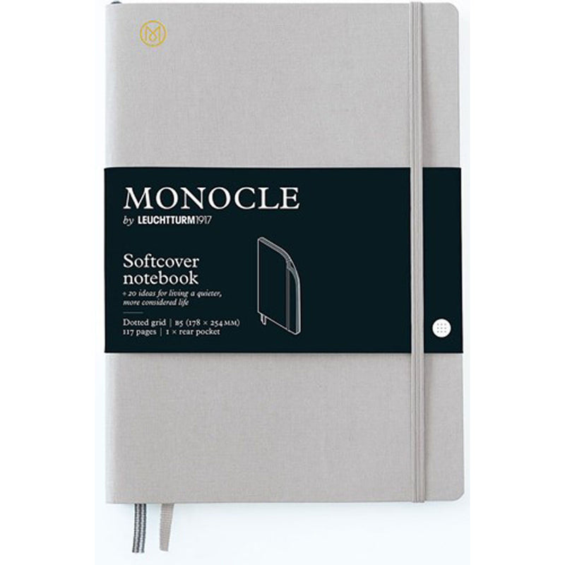 Leuchtturm Monocle Softcover Dotted Notebook B5